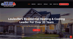 Desktop Screenshot of klmheatingandcooling.com